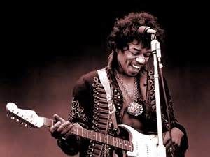 Jimi Hendrix on Stage