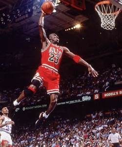 Michael Jordan Playing for Chicago