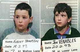 The police photographs of the young suspects became infamous