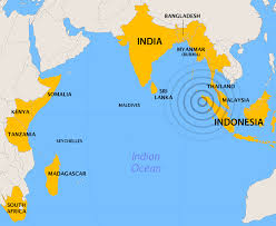 The earthquake struck just west of Indonesia, but affected the entire Indian Ocean