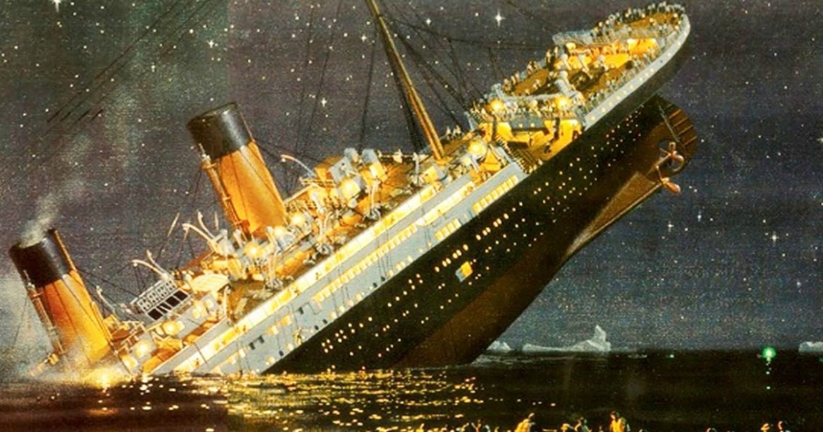 Rms Titanic Sinks Ab51 English School
